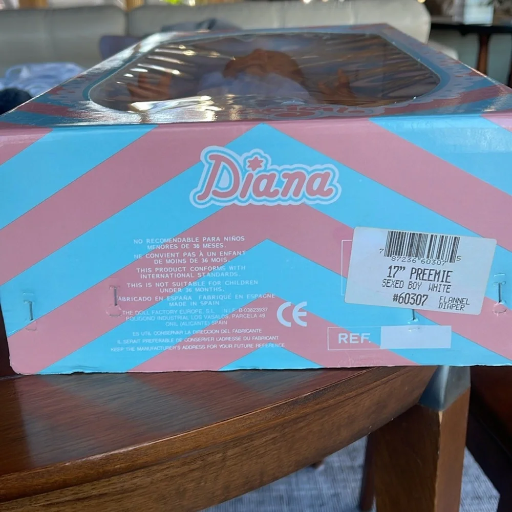 Diana 17” Preemie Boy Doll - Picture 6 of 8